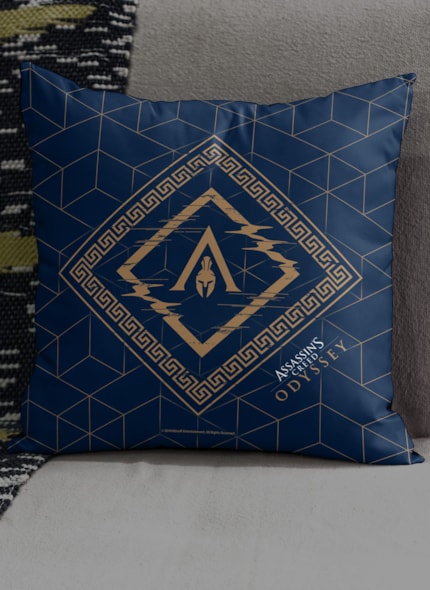 Almofada Assassin's Creed Odyssey Texture Almofada Assassin's Creed Odyssey Texture