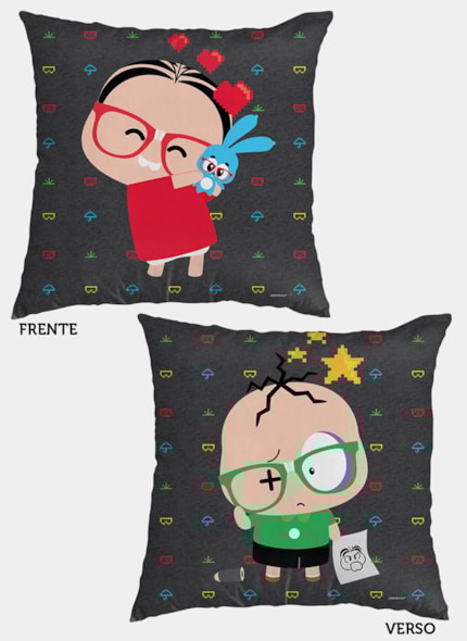 Almofada Turma da Mônica Nerd Toy Almofada Turma da Mônica Nerd Toy