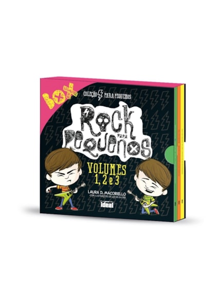 Box Rock Para Pequenos - Volumes 1, 2 e 3 Box Rock Para Pequenos - Volumes 1, 2 e 3