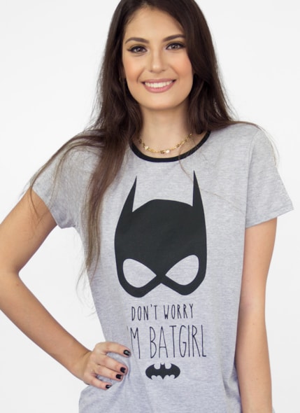 Camiseta DC Comics I'm Batgirl Camiseta DC Comics I'm Batgirl