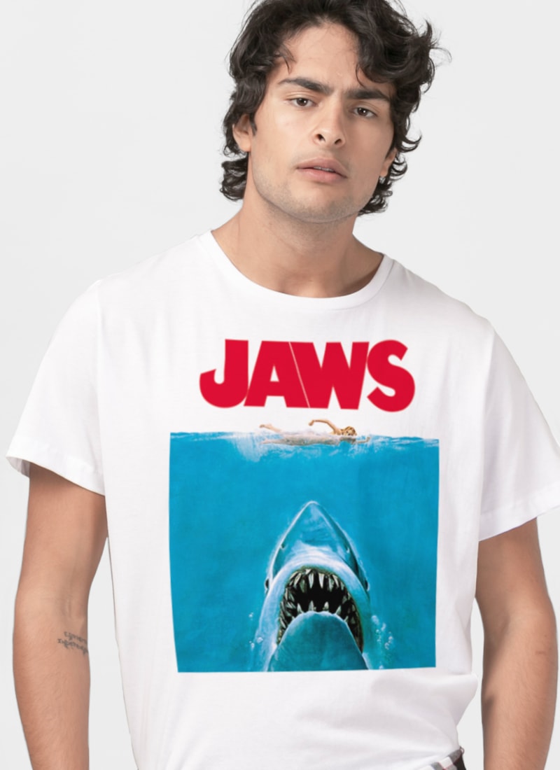 Camiseta Jaws Movie Camiseta Jaws Movie