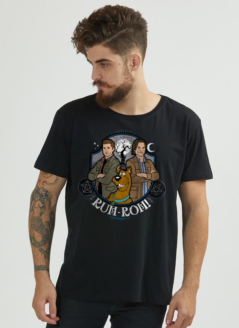 Camiseta Supernatural Scooby Natural Camiseta Supernatural Scooby Natural