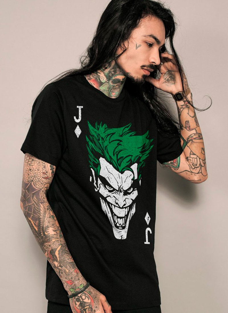 Camiseta The Joker Card Camiseta The Joker Card