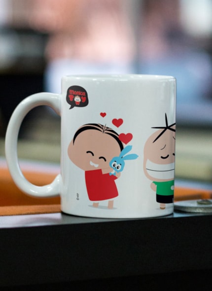 Caneca Turma da Mônica Todos Toy Caneca Turma da Mônica Todos Toy